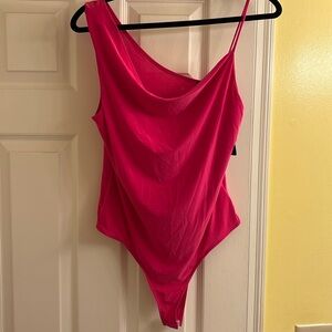 NWT 21 Saints Hot Pink Bodysuit Size XL